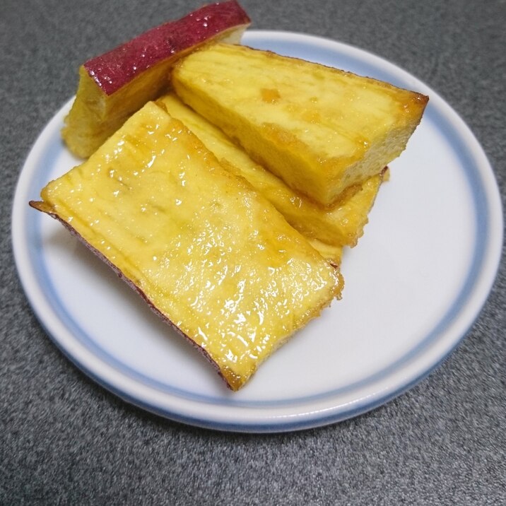秋の味覚♪レンジで簡単!ほっくり大学芋♪